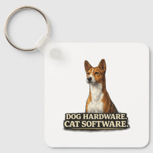Llavero Regalo divertido para dueños de Basenji