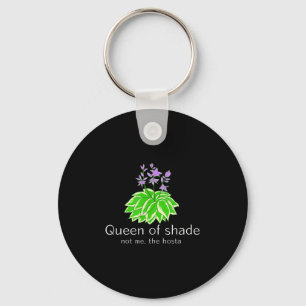 Llavero Regalo Divertido Para Jardineros Hosta Plant Queen