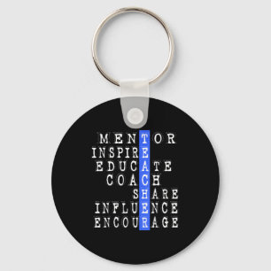 Llavero Regalo divertido para maestros mentores entrenador