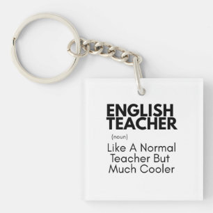 Llavero Regalo divertido para profesor de inglés