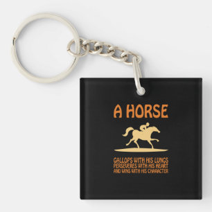 Llavero Regalo ecuestre Una Galleta De Caballo