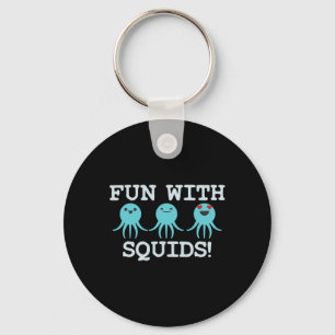 Llavero Regalo estudiantil del profesor Squid Marine Biolo