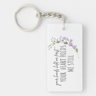 Llavero Regalo Floral Sentimental del Día de la Madre