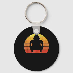 Llavero Regalo japonés retro de lucha de sumo
