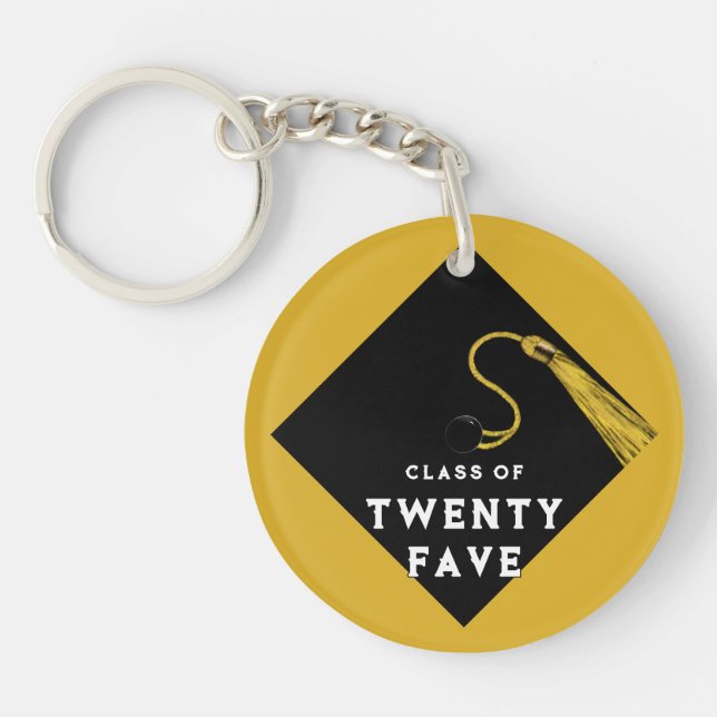 Llavero Regalo Keepsake de la graduación 2025 (Frente)