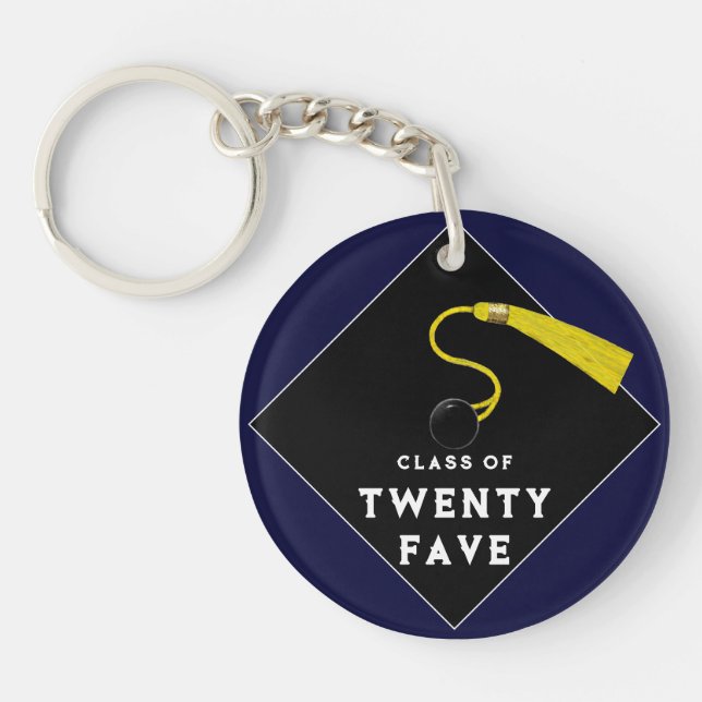 Llavero Regalo Keepsake de la graduación 2025 (Frente)