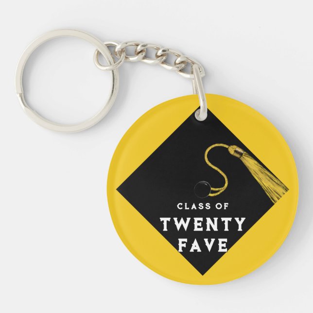 Llavero Regalo Keepsake de la graduación 2025 (Frente)