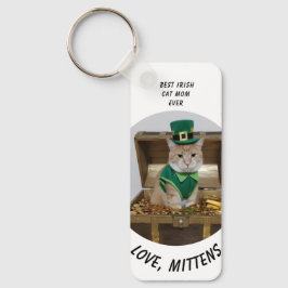 Llavero Regalo Mejor Mamá Gato personalizado Foto y Nombre
