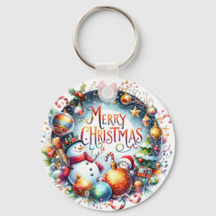 Llavero Regalo navideño Feliz Navidad