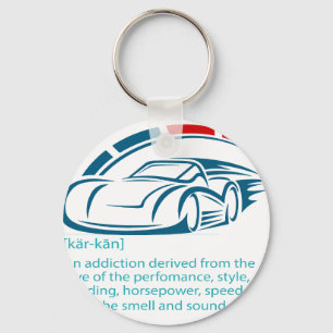 Llavero Regalo para hombre de Funny Car - Definición de CA