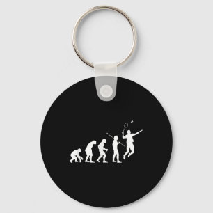 Llavero Regalo para jugador de bádminton Evolución para gi