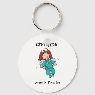 Llavero Regalo para la enfermera - personalice con nombre