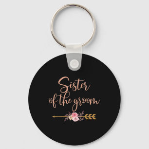 Llavero Regalo para la Hermana del Novio en la Fiesta de D