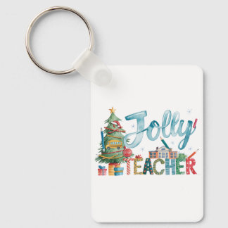 Llavero Regalo para Maestro | Feliz Navidad Maestro Alegre
