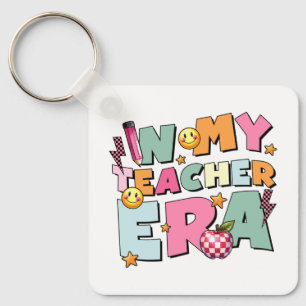 Llavero Regalo para Maestros En Mi Era de Maestra