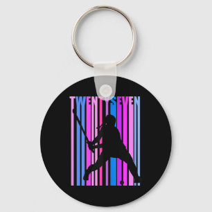 Llavero Regalo para mujer jugadora de hockey sobre césped 