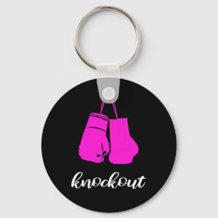 Llavero Regalo para mujeres fanáticas del kickboxer knocko