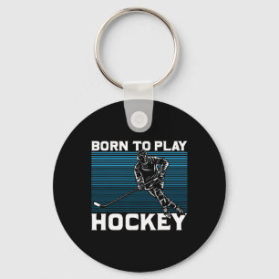 Llavero Regalo para portero de hockey sobre hielo Nacido p