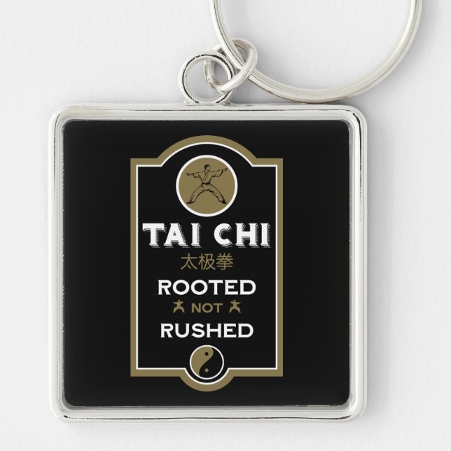 Llavero Regalo para practicante de Tai Chi (Frente)