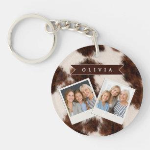 Llavero Regalo Personalizado al Estilo Vaquero con Estampa