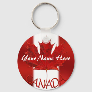 Llavero Regalo personalizado de Canadá de la cadena de sou