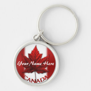 Llavero Regalo personalizado de Canadá de la cadena de sou