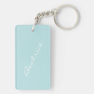 Llavero Regalo personalizado de dama de honor minimalista