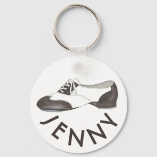 Llavero Regalo personalizado de profesores de danza Tap Ox
