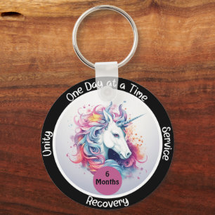 Llavero Regalo personalizado de recuperación de sobriedad