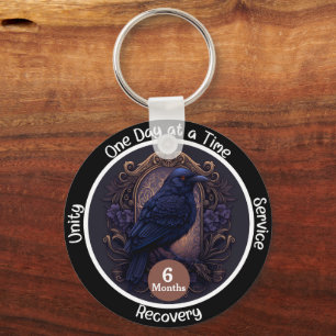 Llavero Regalo personalizado gótico para aniversario de so