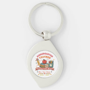 Llavero Regalo personalizado lindo retro para maestro de j