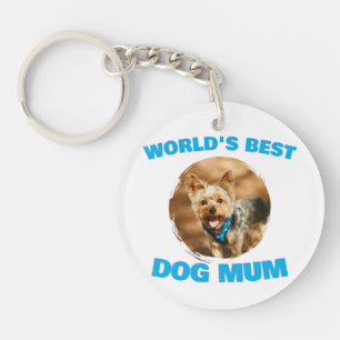 Llavero Regalo personalizado mínimo mejor perro gato mamá
