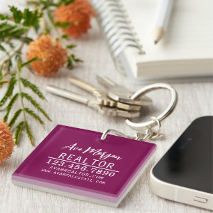 Llavero Regalo personalizado para agente inmobiliario