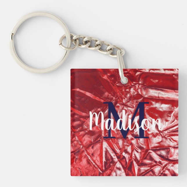 Llavero Regalo personalizado para dama de honor, Boda, esp (Frente)