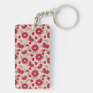 Llavero Regalo personalizado para el profesor, margaritas 