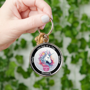 Llavero Regalo personalizado para hito de recuperación de