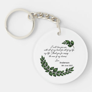 Llavero Regalo personalizado para la madre del novio o nov