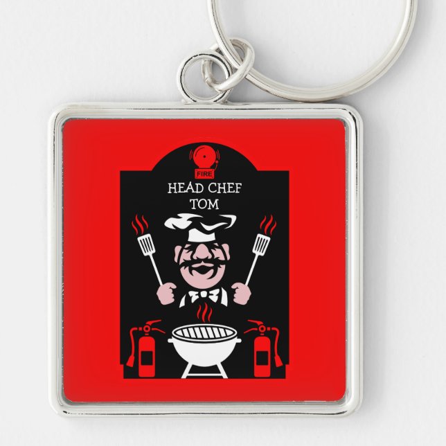 Llavero Regalo profesional de cocina (Frente)