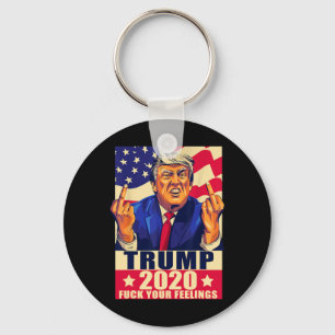 Llavero Regalo Republicano de Trump Dedo Medio a Tus Senti