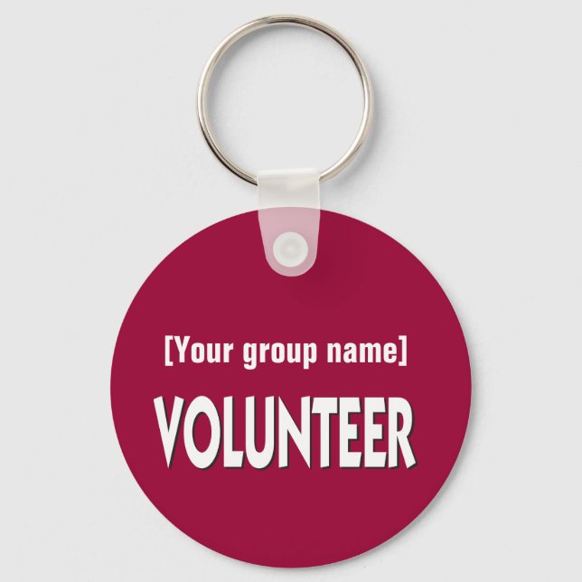 Llavero Regalo voluntario con nombre (Anverso)