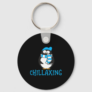 Llavero Regalo zoológico para Navidades de pingüino chilla