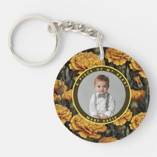 Llavero Regalos artísticos únicos para hombres flor de cla