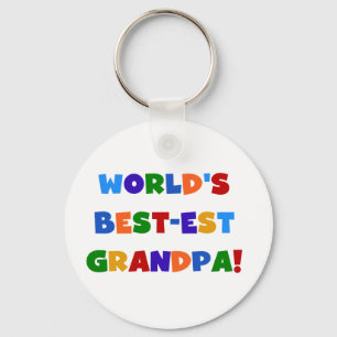 Llavero Regalos brillantes de los colores del abuelo del