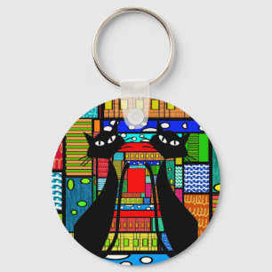 Llavero Regalos caprichosos del arte del gato