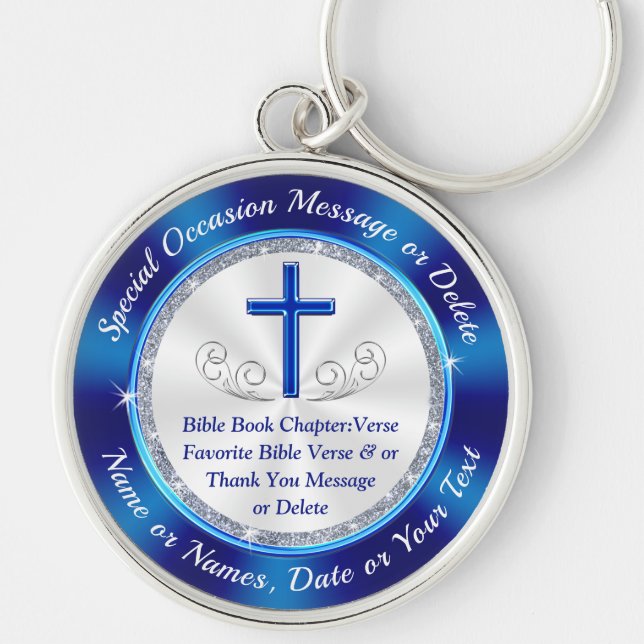 Llavero Regalos cristianos asombrosos y personalizados, es (Frente)