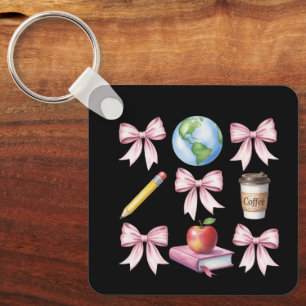 Llavero Regalos de agradecimiento lindos de café para maes