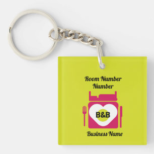 Llavero Regalos De Alojamiento Y Desayuno Y Café De Promoc