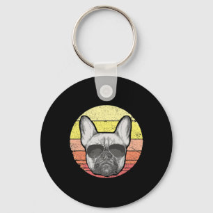Llavero Regalos de amantes Bulldog francés Frenchie Men's