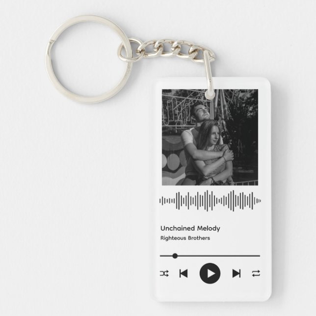 Llavero Regalos de aniversario personalizados - Pareja Per (Frente)