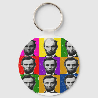 Llavero Regalos de arte de Abraham Lincoln - 9 fotos única
